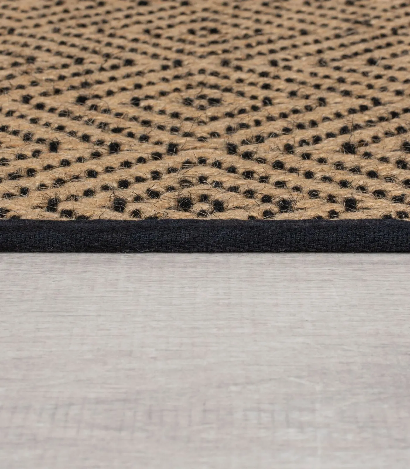 Outlet Jute vloerkleed GEMMA voor gang Tapijten