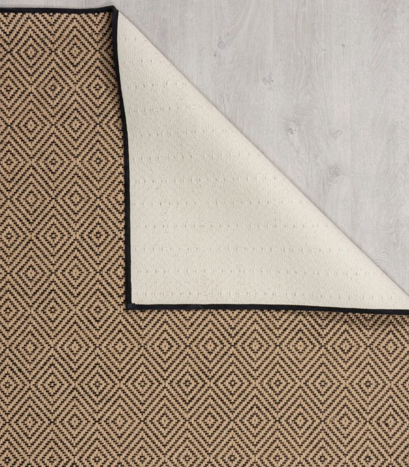 Outlet Jute vloerkleed GEMMA voor gang Tapijten