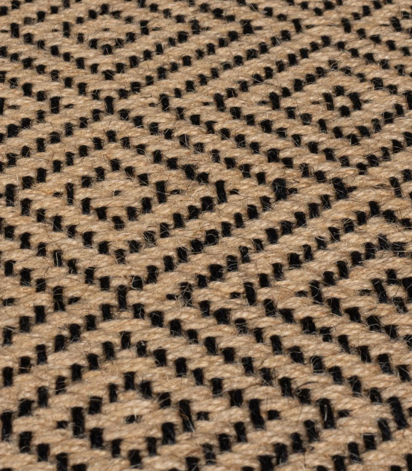 Outlet Jute vloerkleed GEMMA voor gang Tapijten