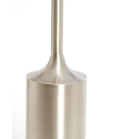 Kandelaar Velez - Mat Zilver - Ø13x77cm Kaarsen & Kaarshouders