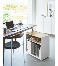 Outlet Kantoorkastje met Wielen - Tower - Wit Keukenaccessoires