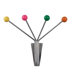 Online Kapstok Neptune - Nikkel - 30x21x11.5cm Organiseren