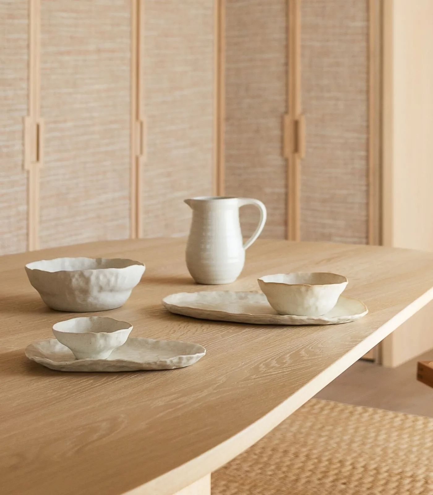 Online Karaf 140cl beige Nomad Glazen & Karaffen