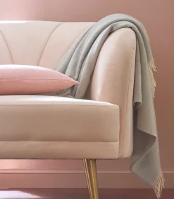 Hot KATMANDOU perle - Plaid Merino Bedspreien