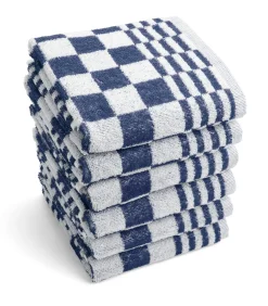 Outlet Keuken- en theedoekenset - Blauw - 12 delig Keuken- & Tafellinnen