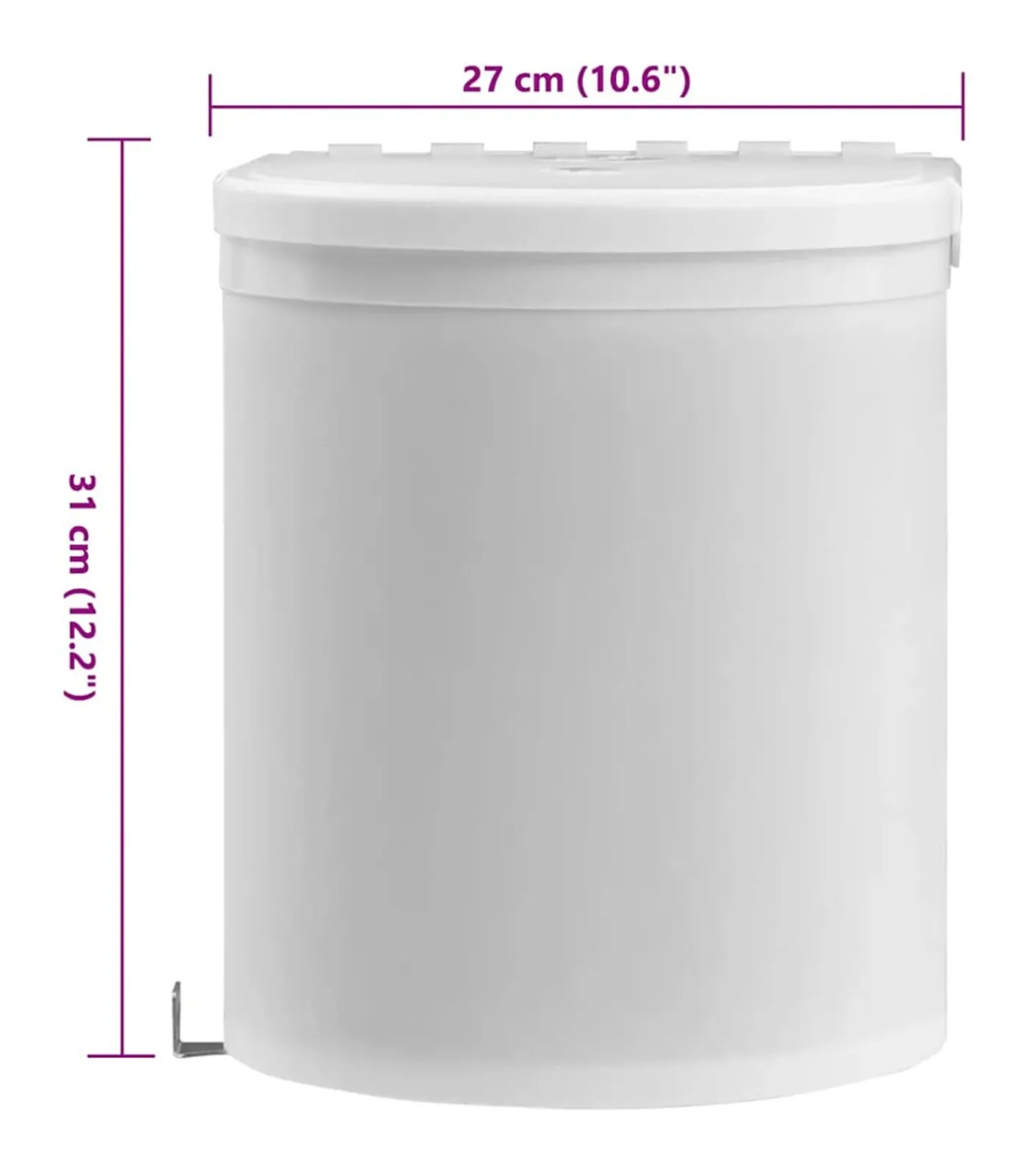 Online Keukenvuilnisbak ingebouwd 12 L kunststof Manden En Bakken