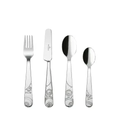 Outlet Kinderbestek 4-dlg Roar like a Lion Bestek