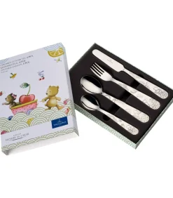 Online Kinderbestek Hungry as a Bear - 4 delig Bestek