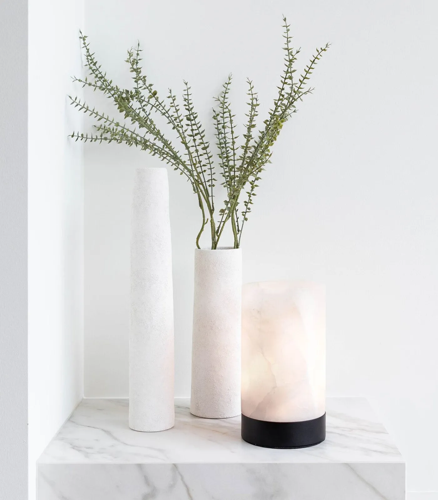 Outlet Kizo L - Tafellamp - Wit Tafellampen