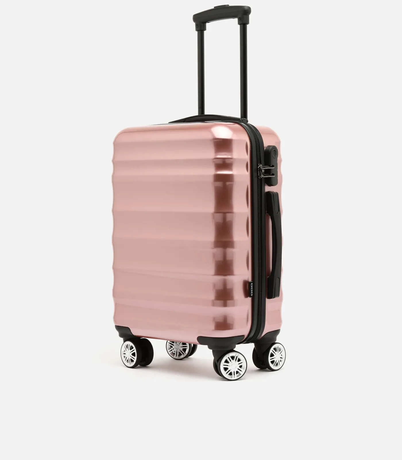Clearance Kleine koffer Man London Roze Trolleys