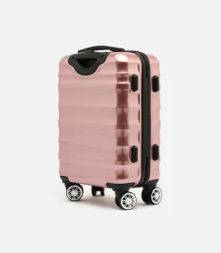 Clearance Kleine koffer Man London Roze Trolleys