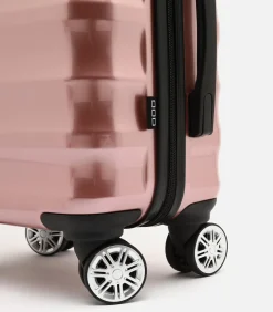 Clearance Kleine koffer Man London Roze Trolleys
