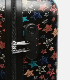 Hot Kleine koffer Unisex Estrella Zwart Trolleys