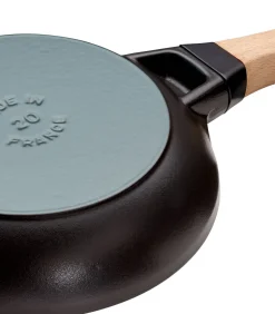 Clearance Koekenpan - Zwart - ø 20 cm - geëmailleerde anti-aanbaklaag Potten & Pannen