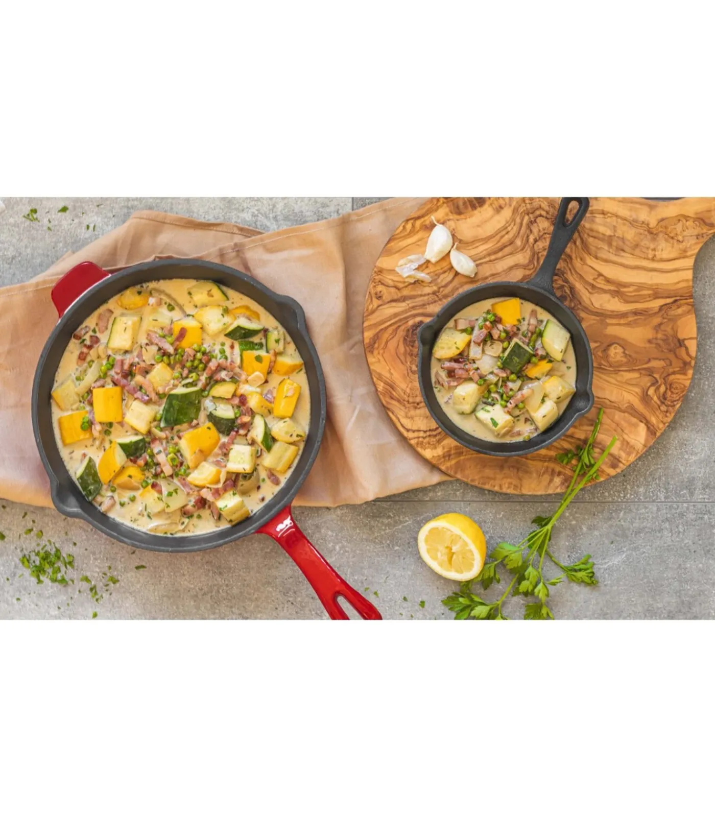 Outlet Koekenpan Gietijzer - ø 16 cm - Zonder anti-aanbaklaag Potten & Pannen