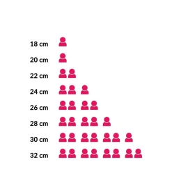 Discount Koekenpannenset Elegance - ø 20, 24 en 28 cm - Standaard anti-aanbaklaag Potten & Pannen