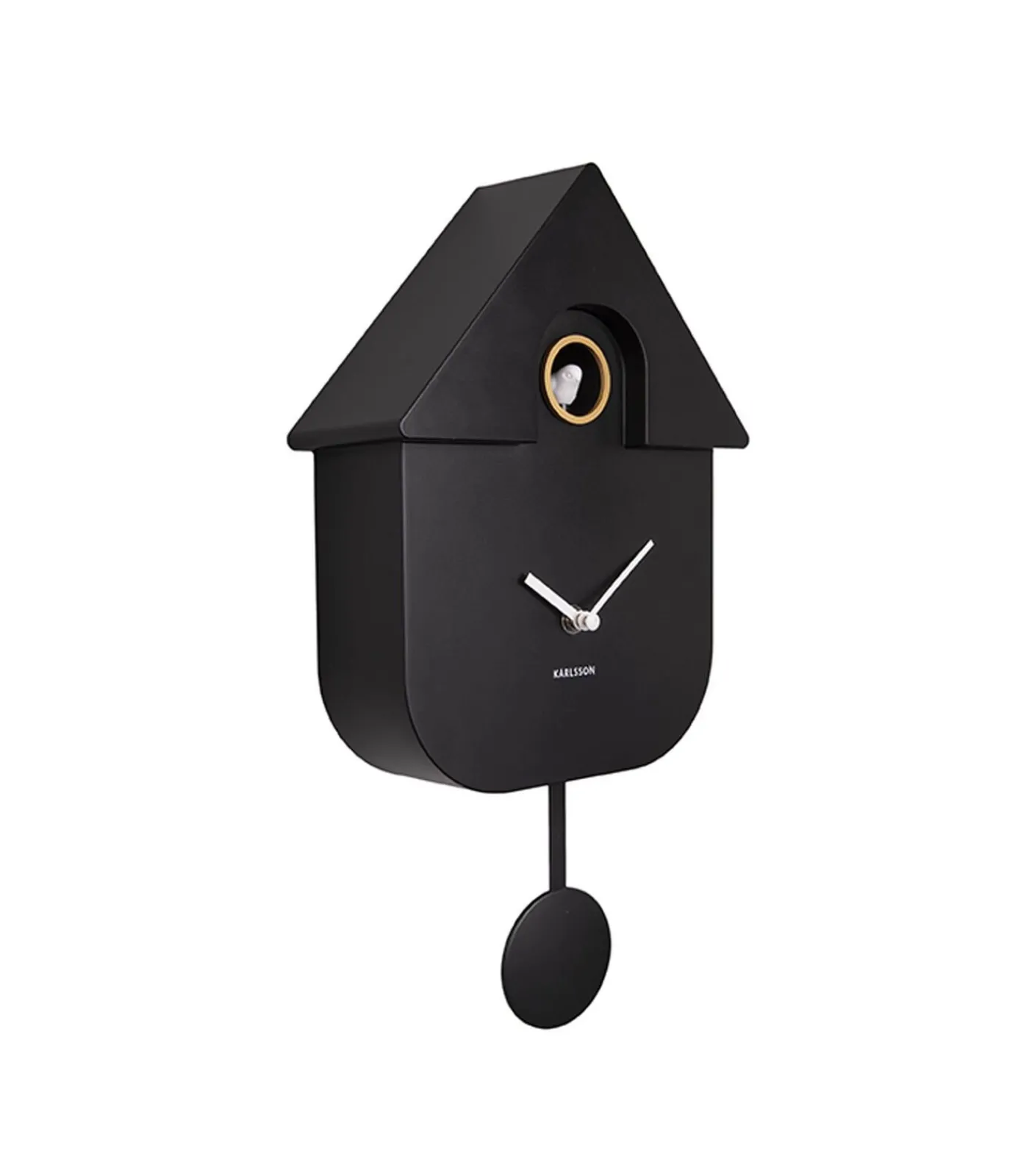 Clearance Koekoeksklok Modern Cuckoo ABS - Zwart - 41x8,5x21,5cm Klokken