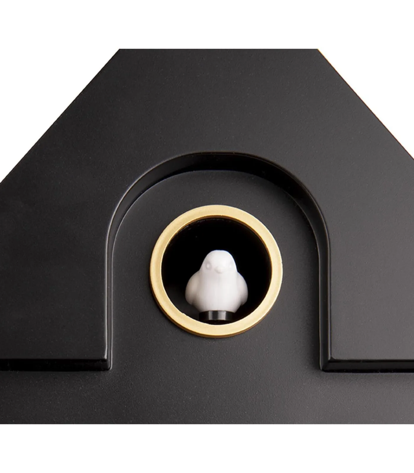 Clearance Koekoeksklok Modern Cuckoo ABS - Zwart - 41x8,5x21,5cm Klokken