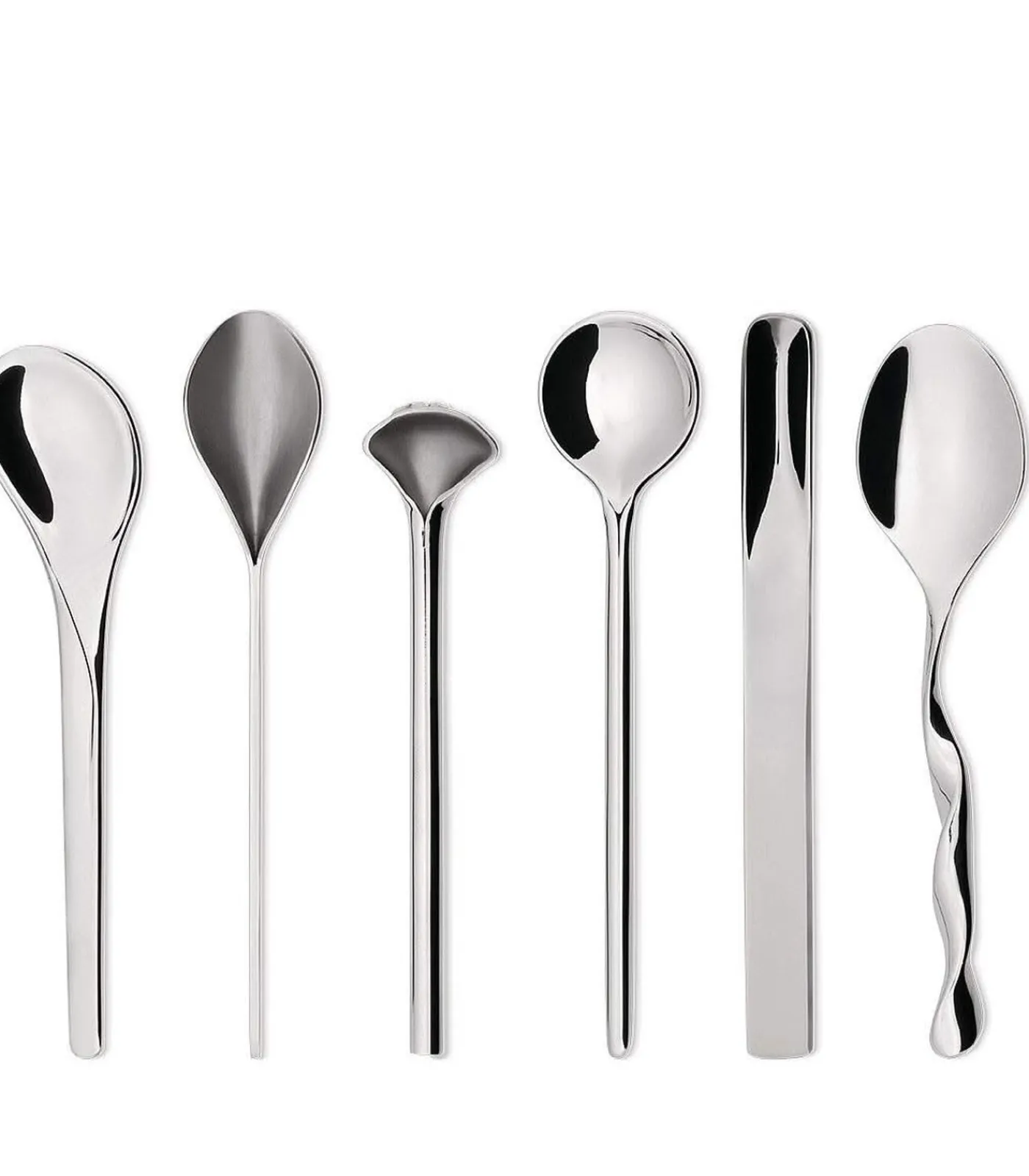 Koffielepels Il Caffe - MSPOONSET - 8 Stuks - door David Chipperfield Bestek