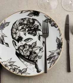 Hot Koffielepels Rock Zwart 6 Stuks Bestek