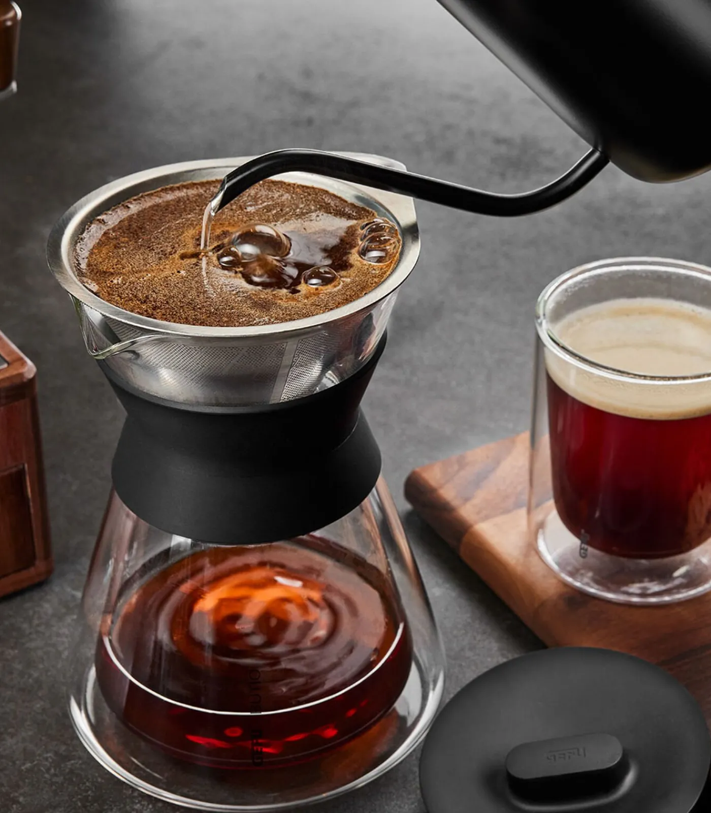 Discount Koffiemaker met filter BUTIO THERMO, 500 ml Koffie & Thee Maken