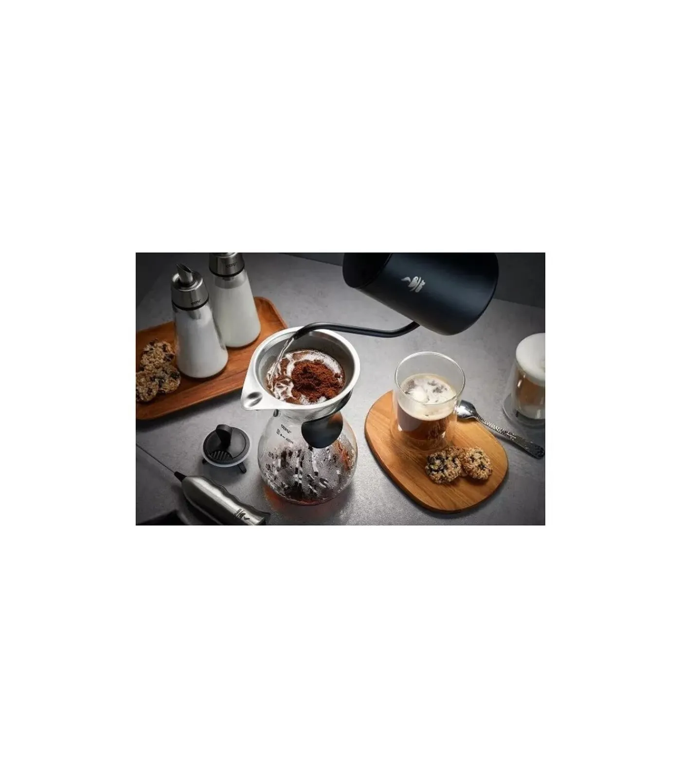 Discount Koffiemaker met filter BUTIO, 800 ml Koffie & Thee Maken