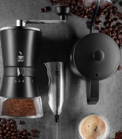 Clearance Koffiemolen / Bonenmaler Santiago Zwart Koffie & Thee Maken