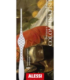 Kreeftenvork Colombina Fish - FM23/34S4 - 4 Stuks - door Doriana & Massimiliano Fuksas Bestek