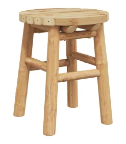 Clearance Kruk Bruin 30 x 30 x 36 cm Bamboe Stoelen