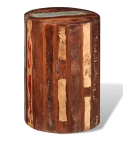 Kruk massief gerecycled hout Stoelen