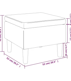 Discount Kruk met houten poten stof crèmekleurig Stoelen