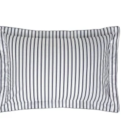 New Kussensloop | 4 Continents - Blanc/Bleu Kussenslopen