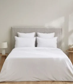 Hot Kussensloop | Vendôme - Blanc / Grège Kussenslopen