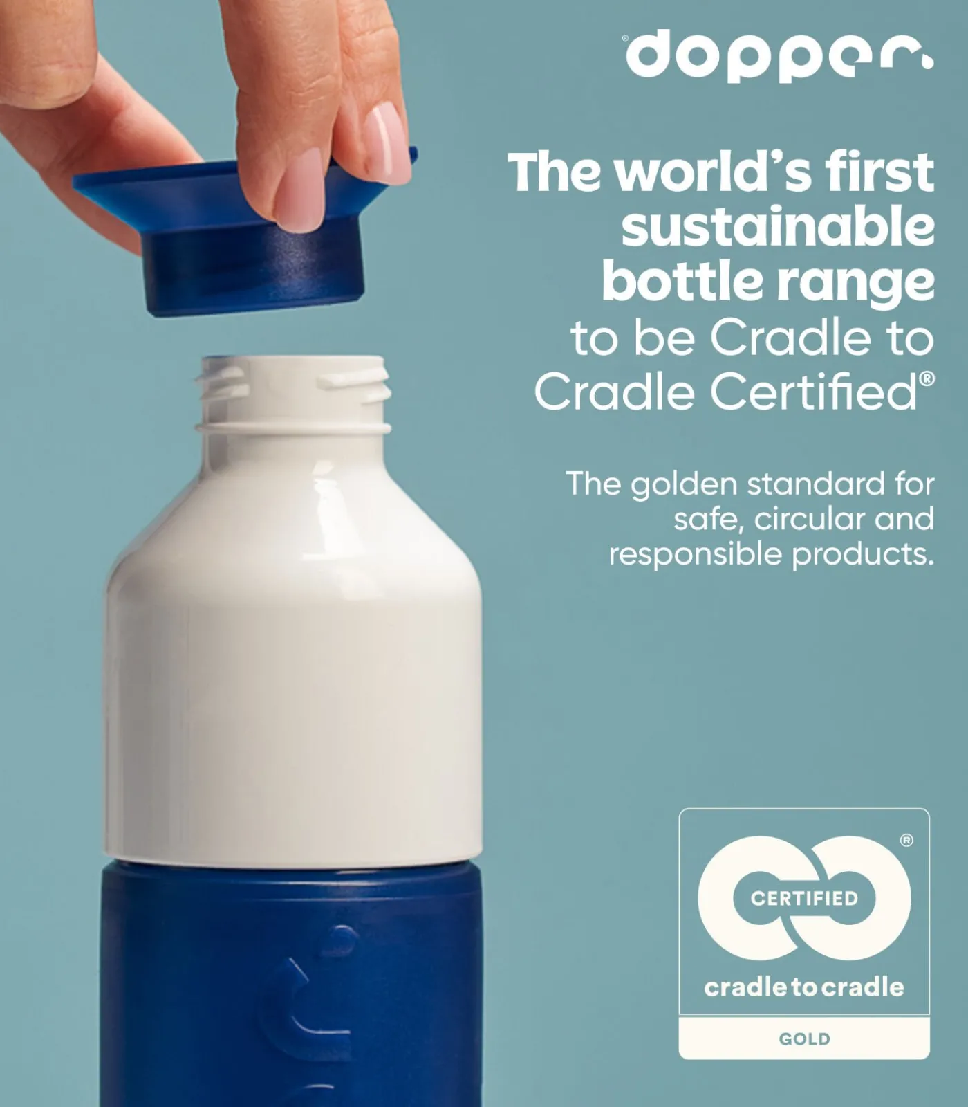 Outlet La gourde Original Bleu Polaire 450ml Keukenaccessoires