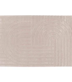 Online Laagpolig vloerkleed met eigentijds patroon 120 x 170 cm Tapijten