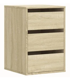 Discount Ladekast 40x41x58 cm bewerkt hout sonoma eikenkleurig Meubels