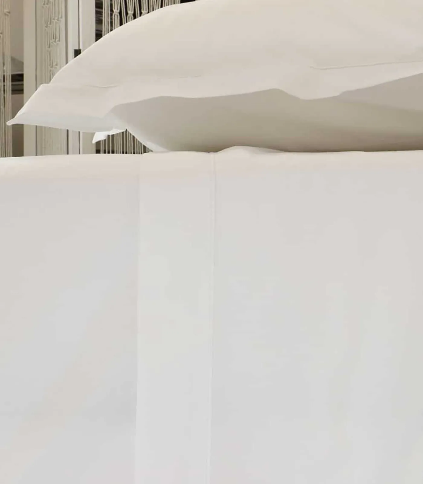 Online Laken in wit perkalkatoen 270x290 cm Lakens