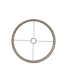 Discount Lampenkap Flair - Bruin - 40x40x30cm Lampenkappen