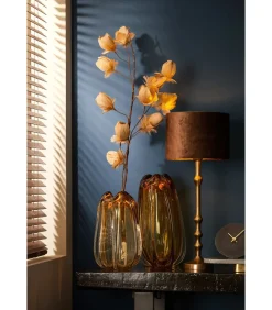 Hot Lampenkap Gemstone - Bruin - 25x25x18cm Lampenkappen