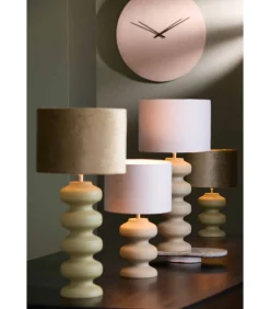 Best Lampenkap Gemstone - Groen - 20x20x15cm Lampenkappen