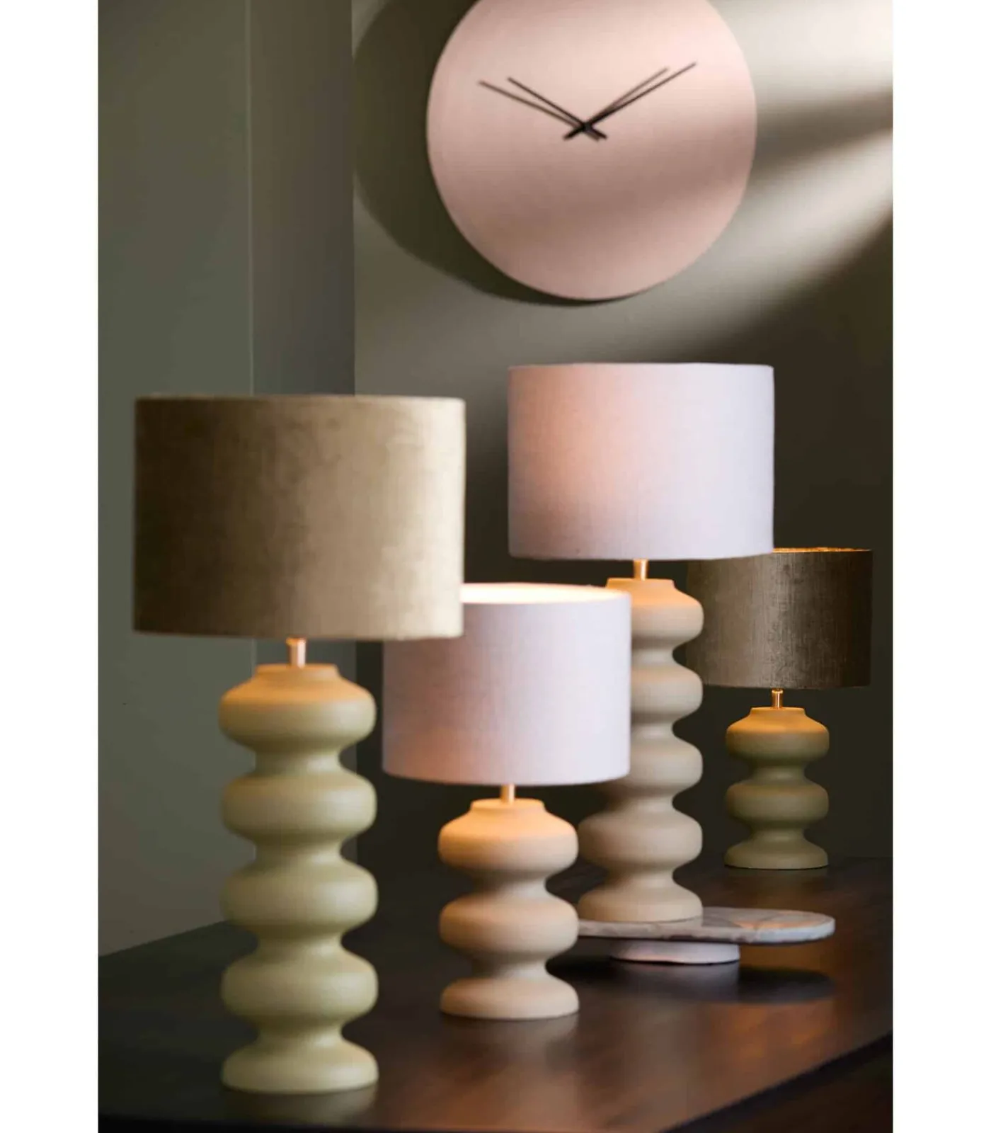 Best Lampenkap Gemstone - Groen - 20x20x15cm Lampenkappen