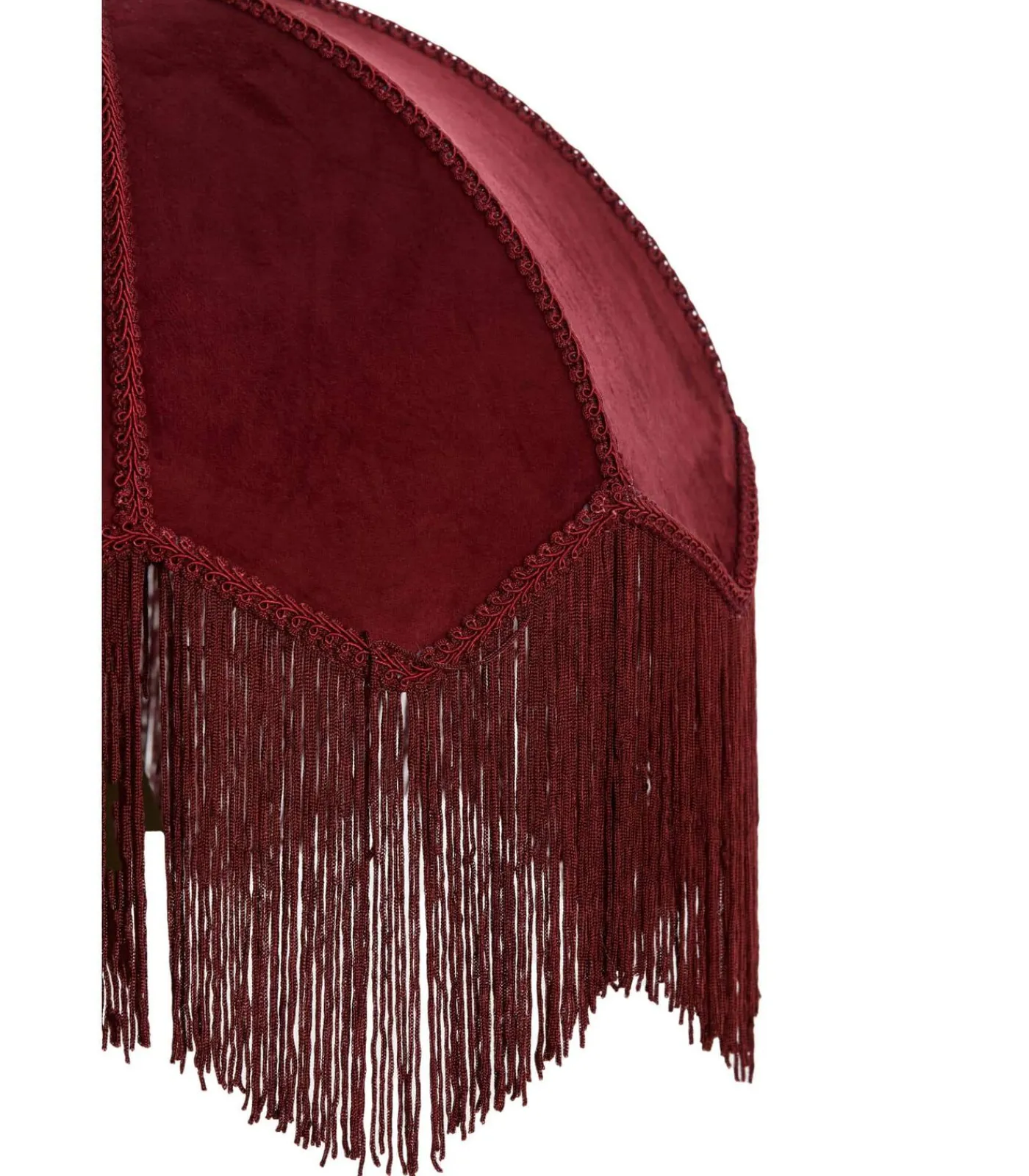 Sale Lampenkap Malacia - Donkerrood - Ø45cm Lampenkappen