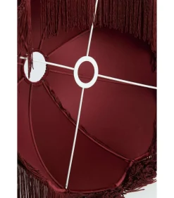 Sale Lampenkap Malacia - Donkerrood - Ø45cm Lampenkappen