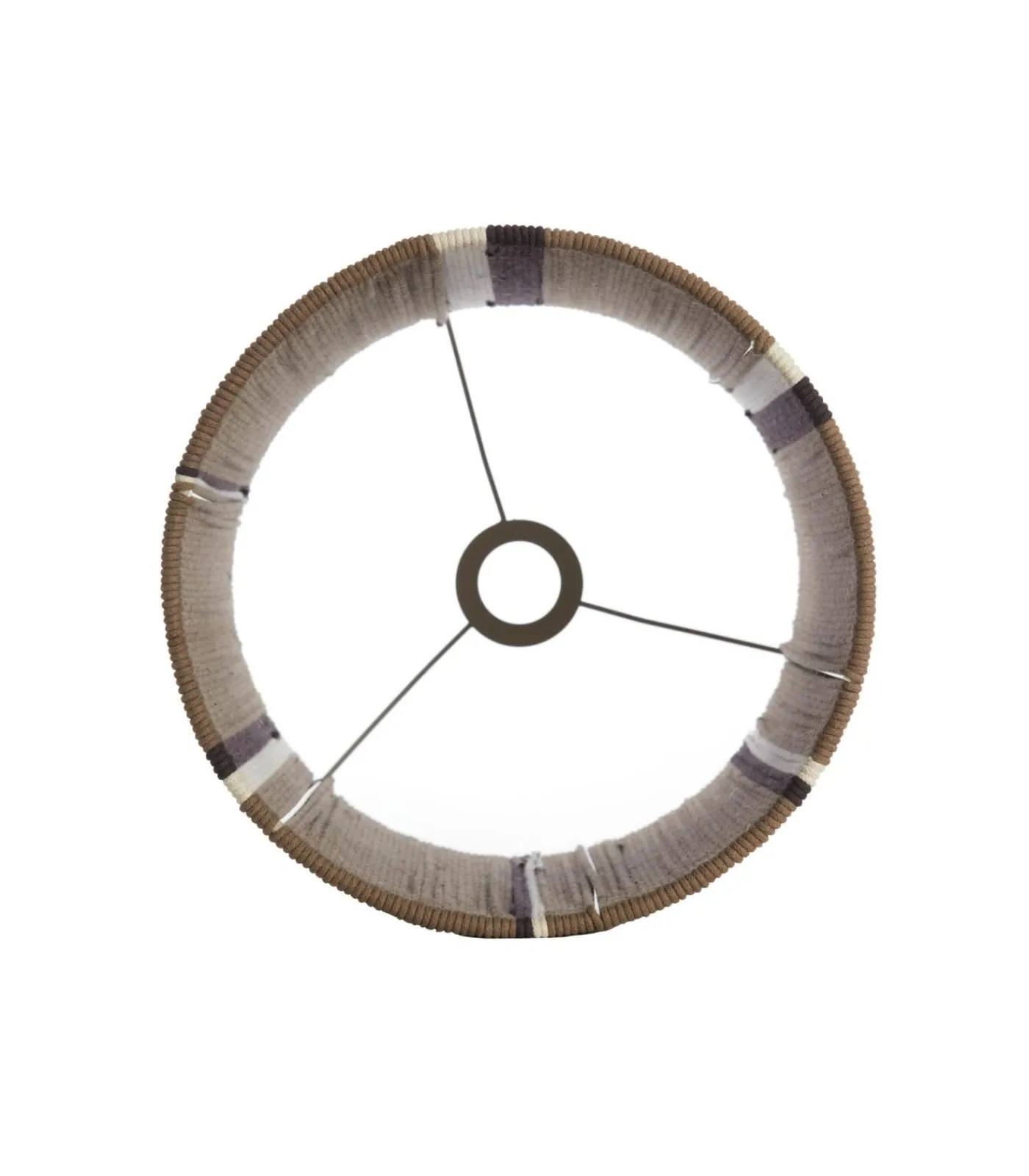 Discount Lampenkap Medan - Donkerbruin - Ø30cm Lampenkappen