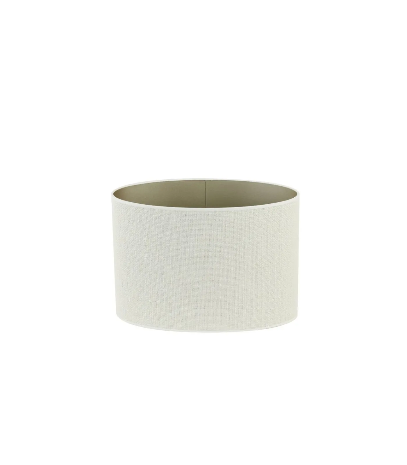 New Lampenkap ovaal Saverna - Eiwit - 45x21x32cm Lampenkappen