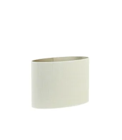 Best Lampenkap Ovaal Saverna - Eiwit - 30x15x25cm Lampenkappen