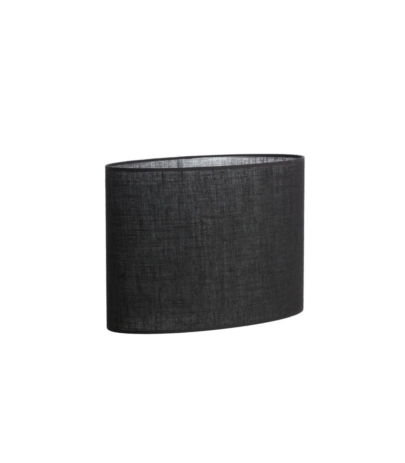 Best Lampenkap ovaal Sendai - Zwart - 38x17.5x28cm Lampenkappen