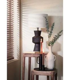 Discount Lampenkap Saverna - Eiwit - Ø30cm Lampenkappen