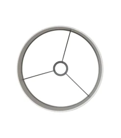 New Lampenkap Saverna - Eiwit - Ø40cm Lampenkappen