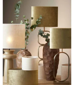 New Lampenkap Sendai - Bruin - 25x25x18cm Lampenkappen